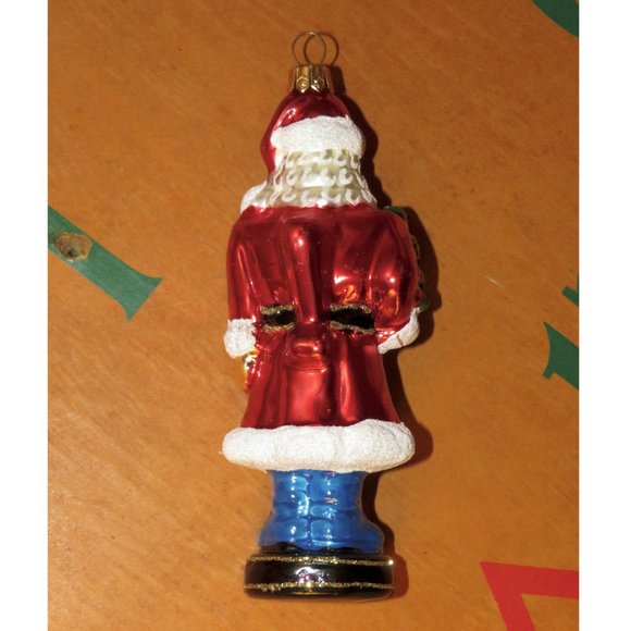 Impuls Santa Nutcracker Ornament, Mouth Blown, Hand Painted, NEW - Picture 5 of 7
